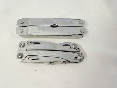 Leatherman Sidekick Multi Tool Belt Clip Blades Knife Blade LOT Of 2 Super Tool