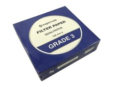 Filter Paper, Qualitative, 3, 150 mm Diameter Pack of 100 sheets