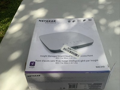 NETGEAR Insight Managed Smart Cloud Wirelesss Access Point WAC510 802.11ac