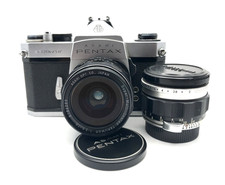 Pentax Spotmatic SP Film Camera  SMC Takumar 28mm F/3.5  55mm F/2 Lens DDP