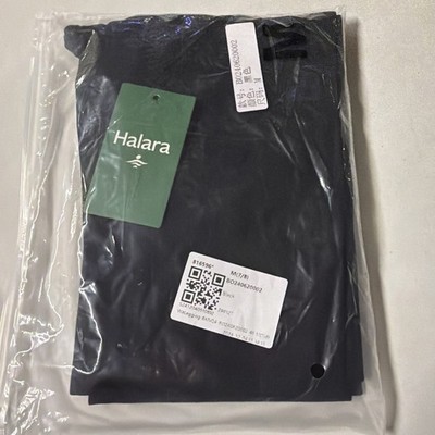 HALARA UltraSculpt High Waisted Tummy Control 7/8 Leggings Black Size Medium NWT