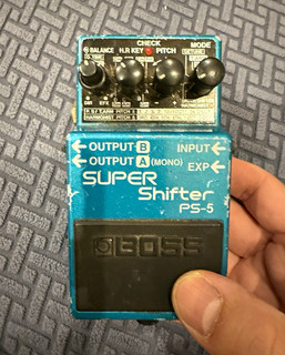 Boss Super Shifter PS 5 Pitch Shifter Digital Effects Pedal Used