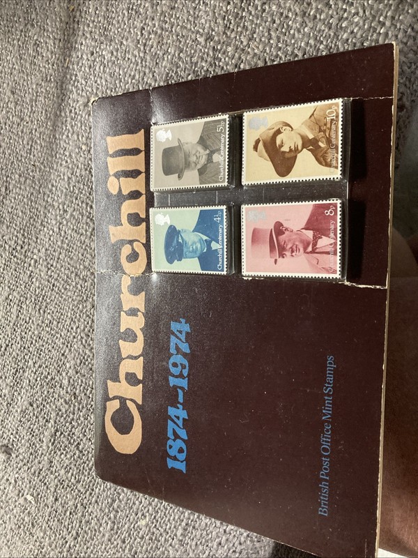 4 Winston Churchill Stamps