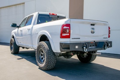 DV8 Offroad RBDR2-03 Steel Rear Bumper for 2010 2022 RAM 2500/3500