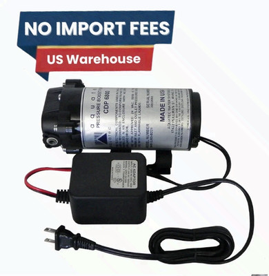 Aquatec CDP6800 AC Booster Pump transformer RO system increase 6840-2J03-B224