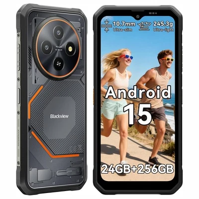Blackview FORT 2 AI Outdoor Smartphone 24GB+256GB Android 15 Dual SIM Handy NFC