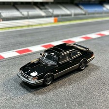 164 Saab 900 Turbo T64g-056-bk Black Diecast Rare Collectible Miniature
