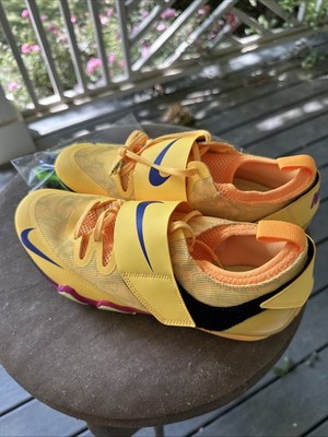 Nike Zoom Pole Vault Elite Track Spikes Shoes Citron Pulse FZ9649-800 Men 7-11.5