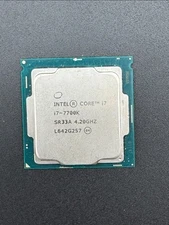 Intel Core I7-7700K Processor (4.2 GHz, Quad-Core, LGA 1151) - SR33A