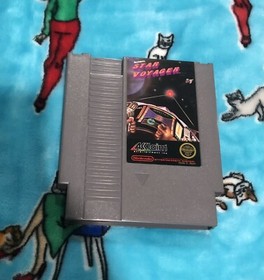 Nintendo NES Video Game Star Voyager with manual