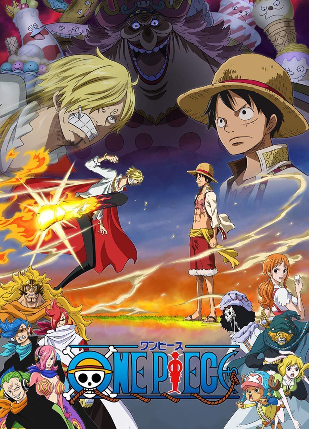 Los Mugiwara (One Piece) - ONE PIECE Temporada 19 - Whole Cake Island  [Cover DVD #2]