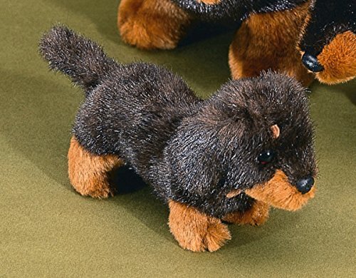 Förster Stofftiere 1553 - Bassotto a pelo corto di peluche, mini, 16 cm (s4b)