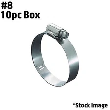 Ideal Tridon 65E / Flexfab 2582 Lined Worm Gear Clamps Size #8 16-25mm 5/8" - 1"