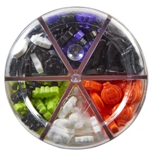 Wilton Halloween Sprinkles 6.45 oz Ghost Pumpkin Spider Skulls Cupcakes Cakes