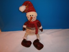 Christmas Snowman Shelf Sitter, NWT