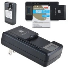 Universal Battery Charger for Optoma PK101 PK102 Pico Pocket Projector Battery