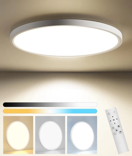 bedee 12 Inch 24W LED Ceiling Light 3000k 4500k 6500k Dimmable