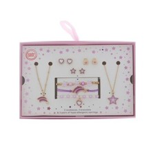 NEW Wonder Nation Kids 8-Piece Purple Starburst Jewelry Gift Set   Fun  Bright