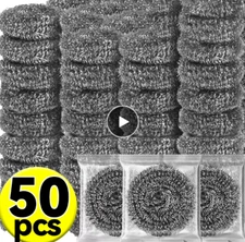 Multipurpose Wire Ball Stainless Steel Heavy Duty Scrub for Dishwash Cleaning