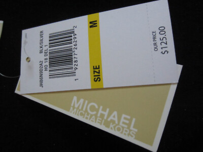 ハンドメイド Michael Kors Women's Metallic Long Sleeve Buttonless Long Blouse
