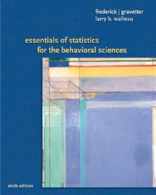 Essentials of Statistics for the Behavioral Sciences - Paperback - GOOD