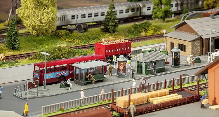 Faller 120207 Spur H0 - Haltestelle NEU und OVP