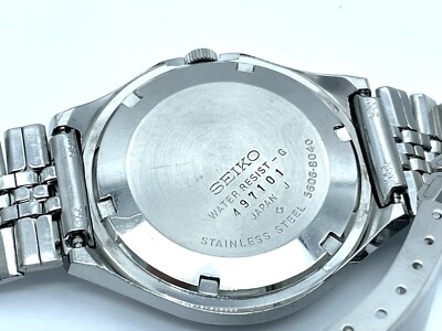 Vintage SEIKO Lord Matic Automatic Watch 3-sided cut glass 5606