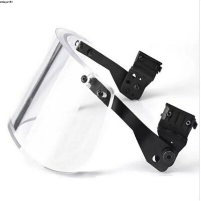 NIJ IIIA Plates Face Mask Ballistic Plates Face Mask Clear Visor Tactical Helmet