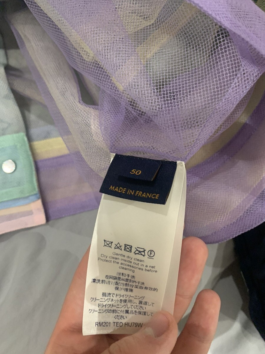 Louis vuitton Multi Colour Monogram Tulle Denim Jacket | eBay