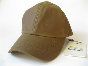 barbour wax baseball cap