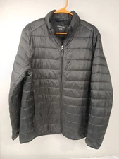 Amazon Essentials Puffer Jacket Unisex L Lightweight Mock Neck Travel