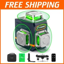 Portable 360 Green Laser Level with Magnetic Stand - Precision Alignment Tool