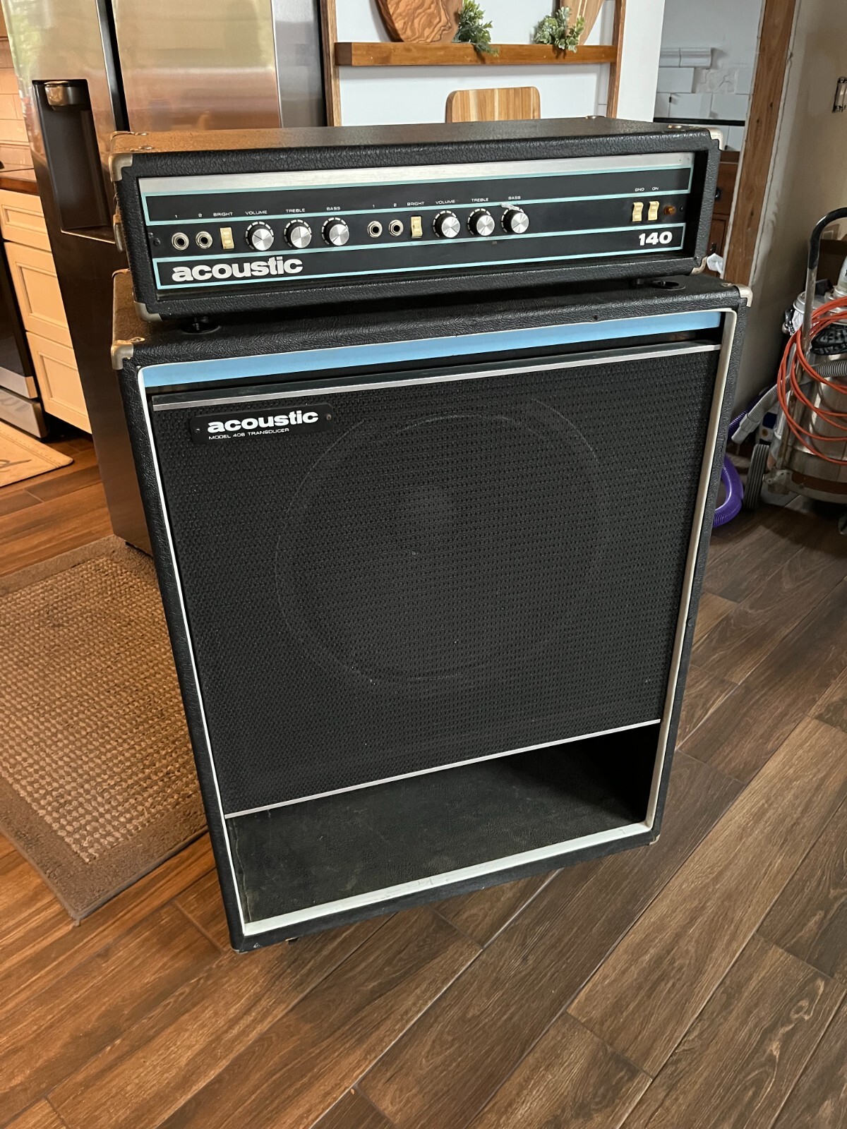 **VINTAGE KUSTOM 25O AMP, KUSTOM 150 AMP, ACOUSTIC 140 & 106 TRANSDUCER BUNDLE** eBay