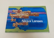 Nikkor Lenses Vintage Collectors Brochure Nikon Nikkormat Cameras Instructions