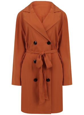 Plus Size Trench Coat Lightweight Women's DB402 Plus Size