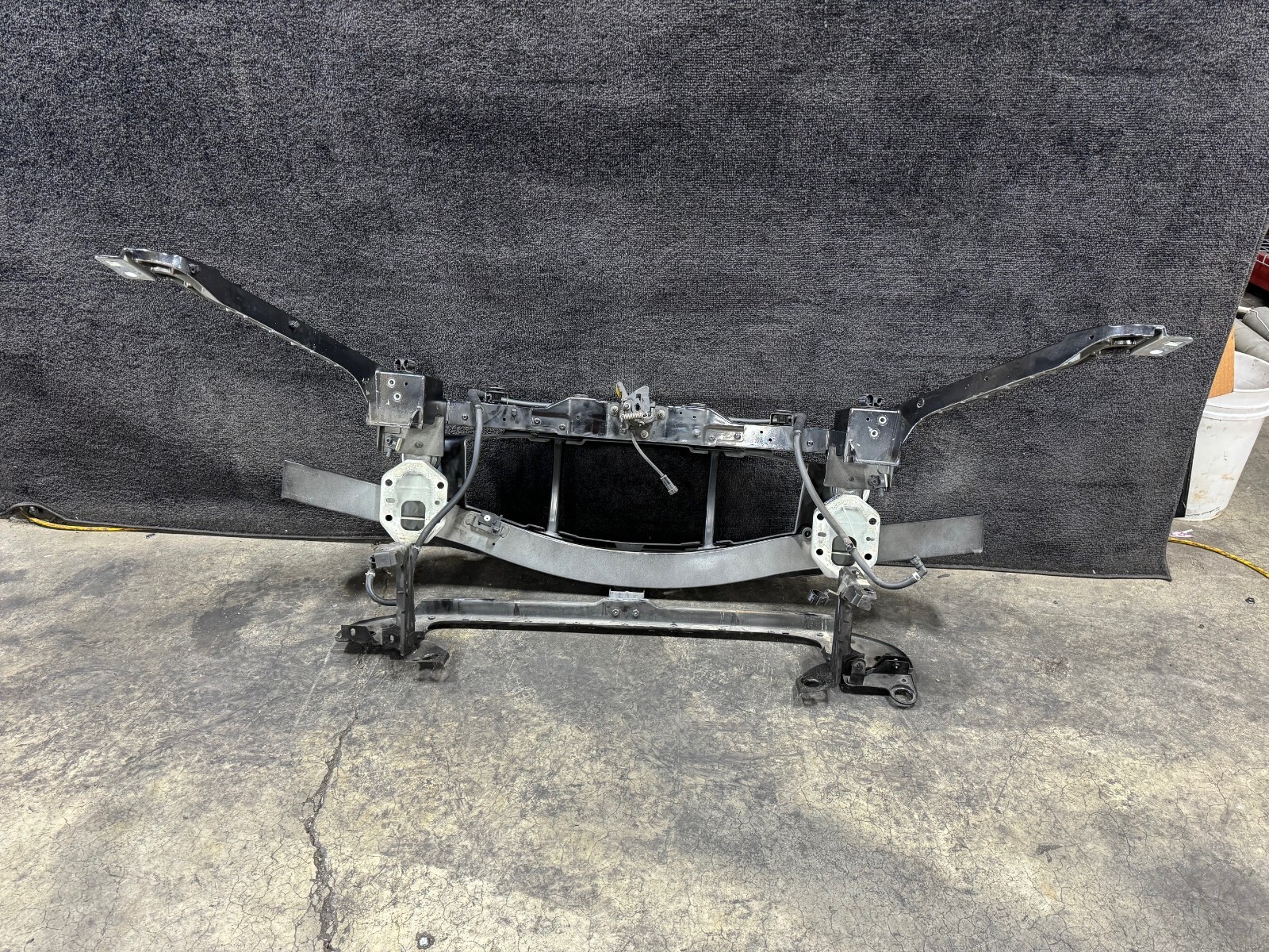 14-16 Maserati Quattroporte Complete Front Bumper Reinforcement Radiator Support