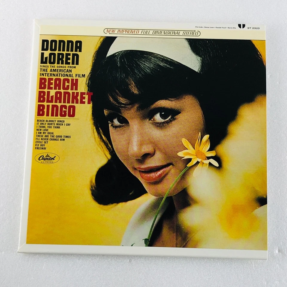 Donna Loren - Beach Blanket Bingo +9 Bonus Tracks Japan Mini LP CD Vocal Pop - Image 3 of 4