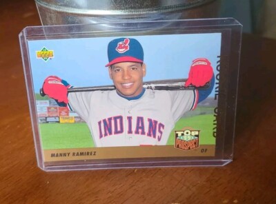 1993 Upper Deck Manny Ramirez Gold Hologram Prospect RC