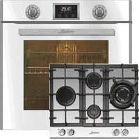 Kaiser Herd Set Eh 6326 W Einbaubackofen + Kcg 6394 W Gas-Kochfeld 60 Cm