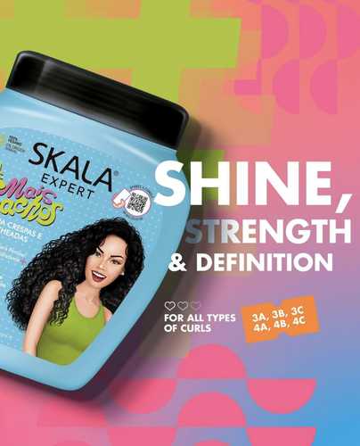 Mais Cachos 2 in 1 Conditioning Cream for Curly Hair 3ABC - 35.2oz - SKALA - Picture 4 of 8