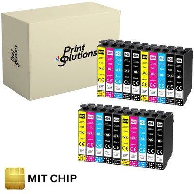 Patronen für Epson 405 405XL WorkForce Pro WF 3820 3825 3830 4820 4825 4830 7830