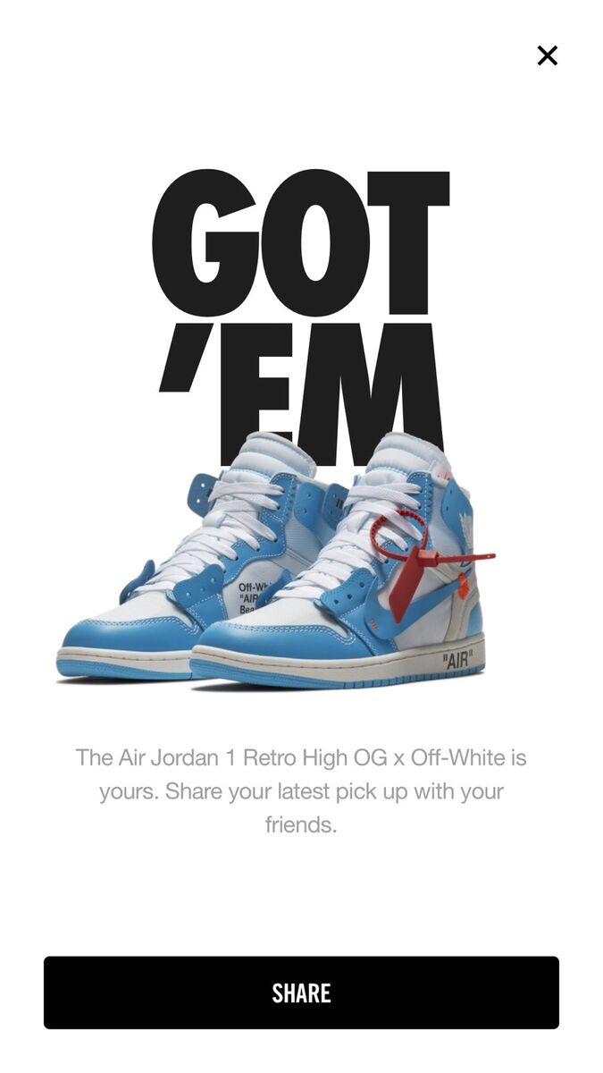 DS New Nike Air Jordan 1 Retro High NRG Off White DS New Nike Air Jordan 1 Retro High NRG Off White