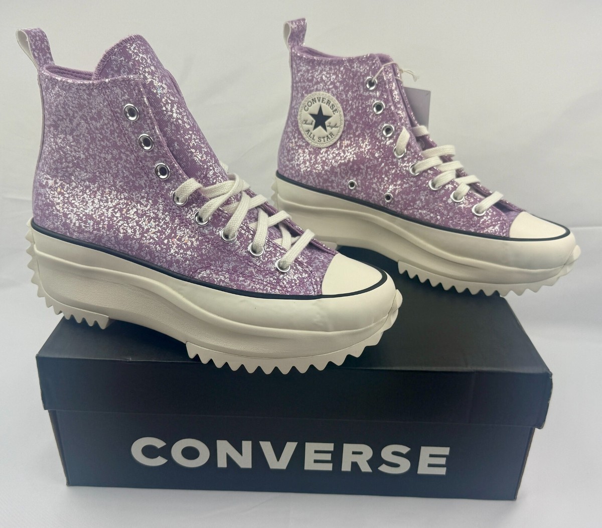 Size Converse Run Star Hike Platform High Glitter W for sale