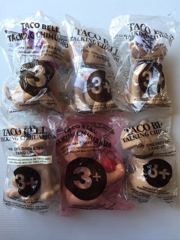 Taco Bell Talking Chihuahua Dogs