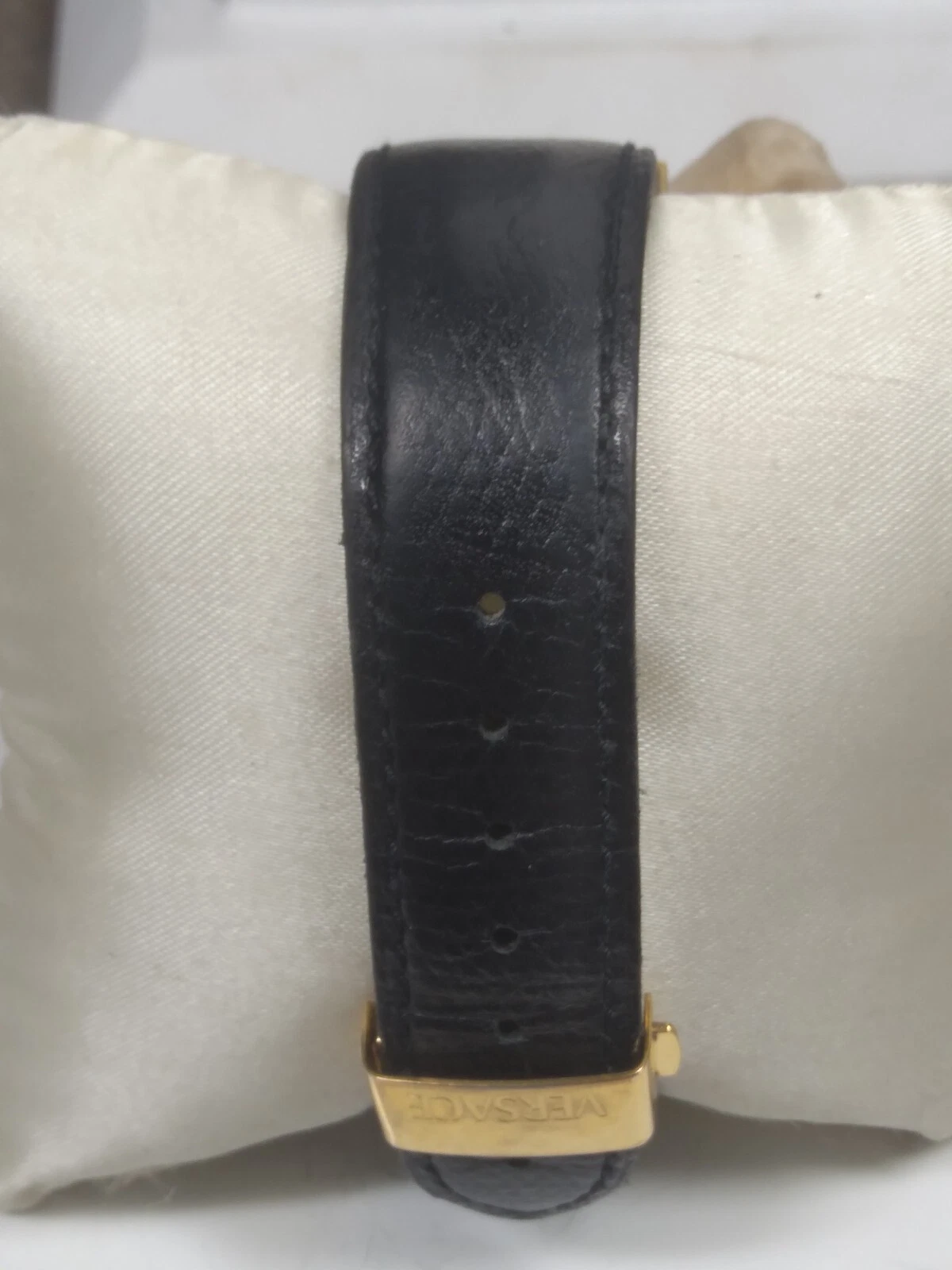 Orologio Unisex Gianni Versace Medusa Placcato Oro Tono Oro Rettangolare