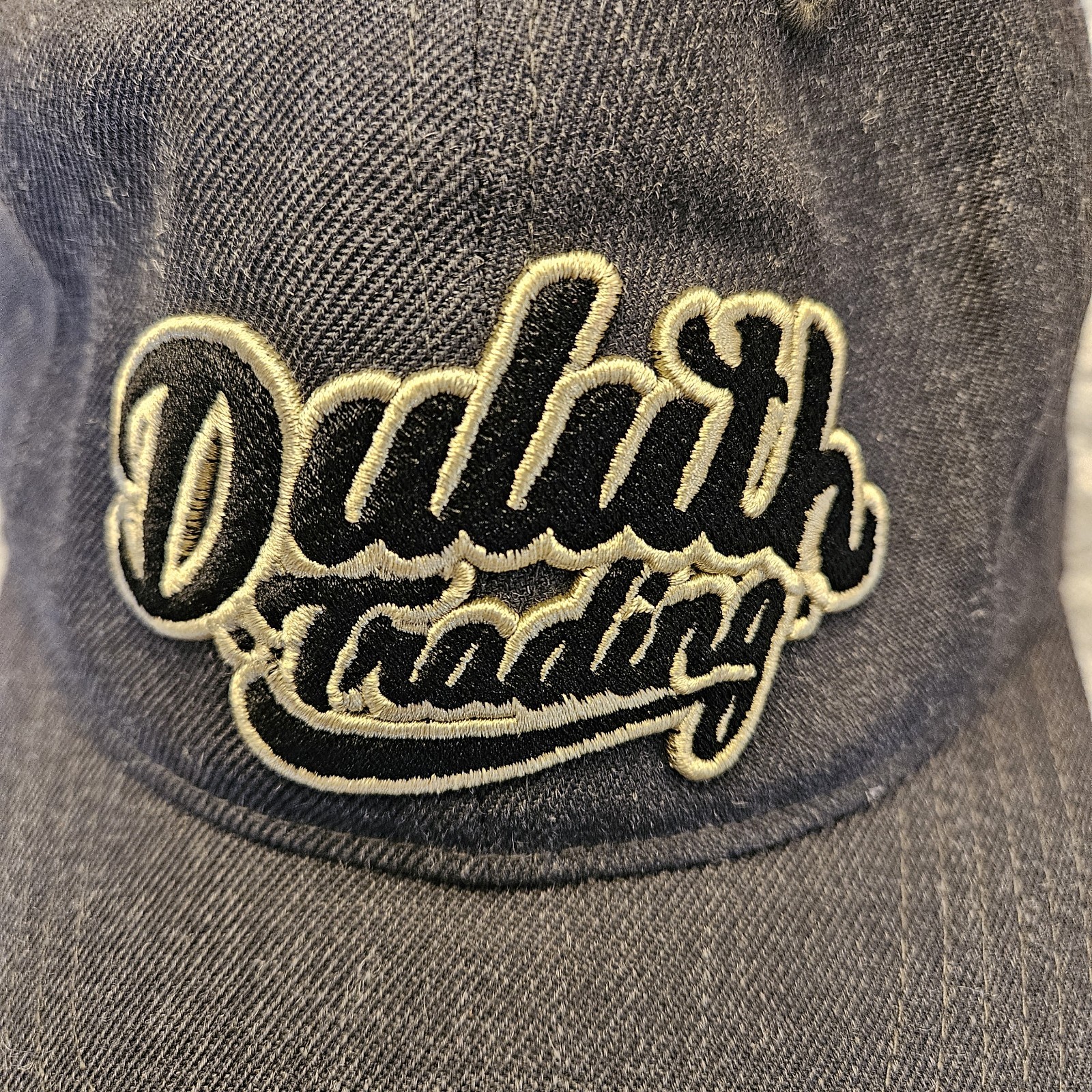 Duluth Trading Hat Cap Mens XL/2XL Charcoal Gray Adjustable Strap Rare Embroder image 5