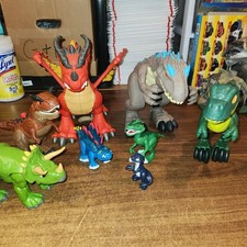 Fisher Price Imaginext Jurassic World Dinosaur Lot Of 7 Dinosaurs  1 Dragon