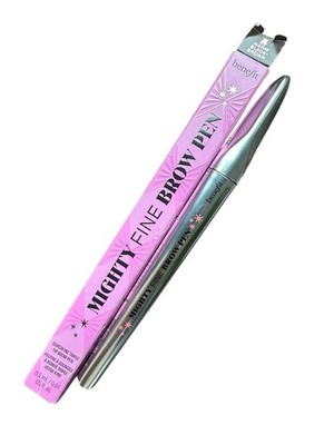 Benefit Mighty Fine Waterproof Brow Pen - 5 WARM BLACK BROWN - Full Size - NEW