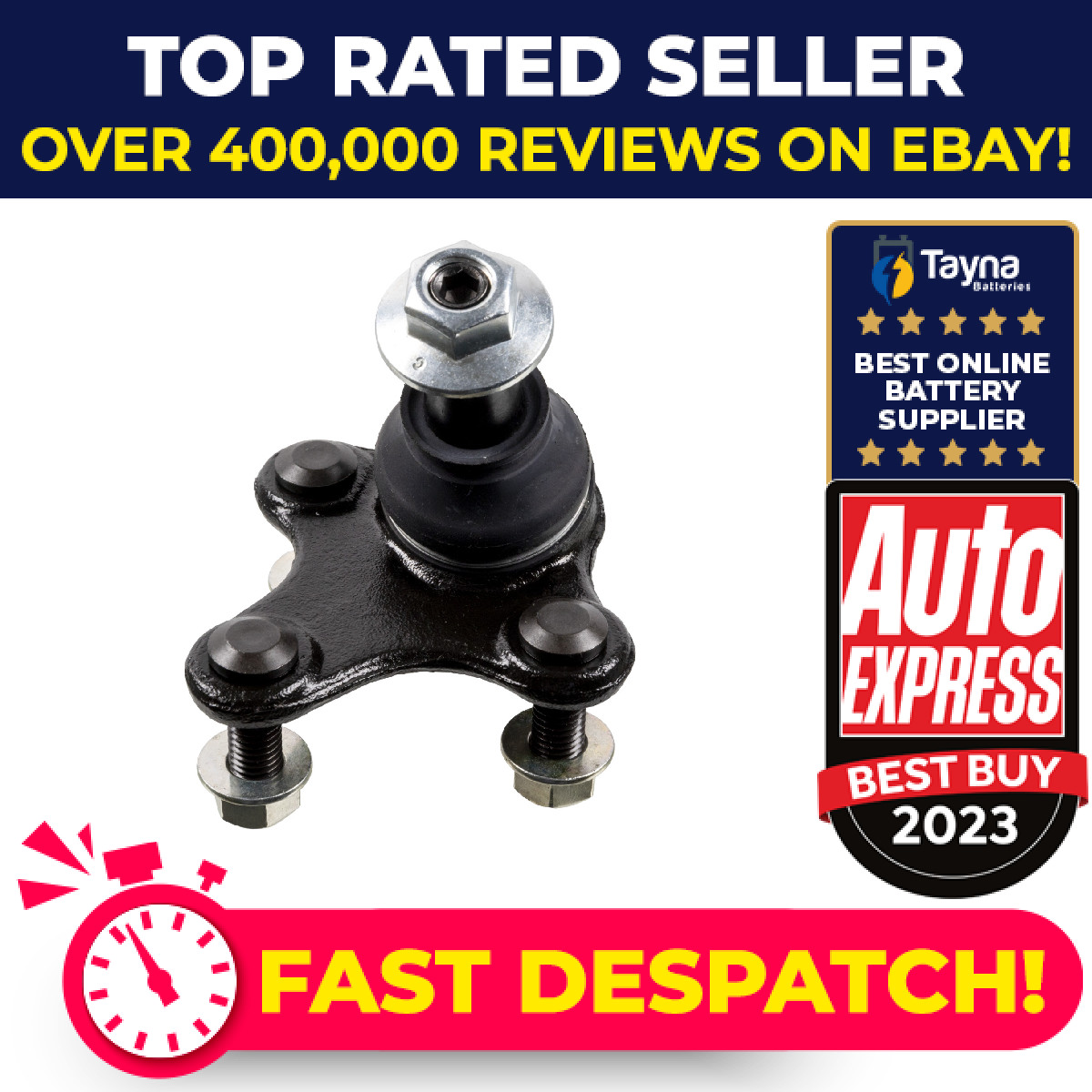 Ball Joint fits SKODA KAROQ NU7 Lower Right 2017 on Suspension 3C0407366A Febi