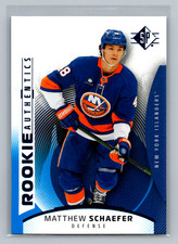 25-26 SP Hockey Rookie Authentics Matthew Schaefer #111